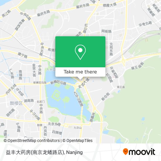 益丰大药房(南京龙蟠路店) map