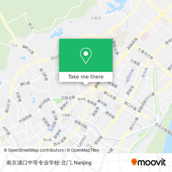 南京浦口中等专业学校-北门 map