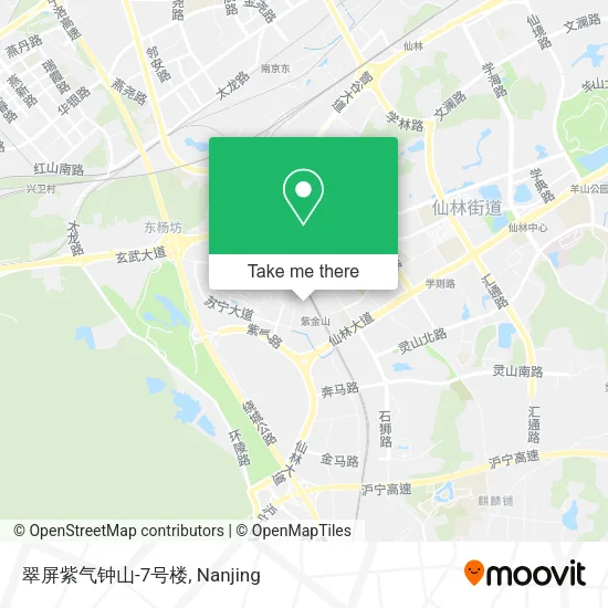 翠屏紫气钟山-7号楼 map
