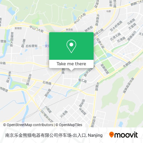 南京乐金熊猫电器有限公司停车场-出入口 map