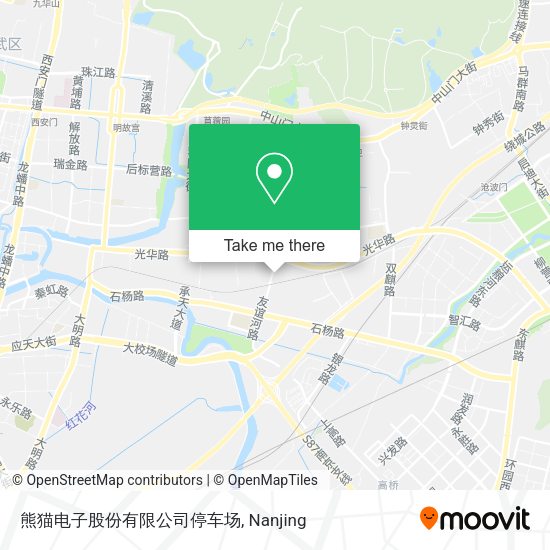 熊猫电子股份有限公司停车场 map