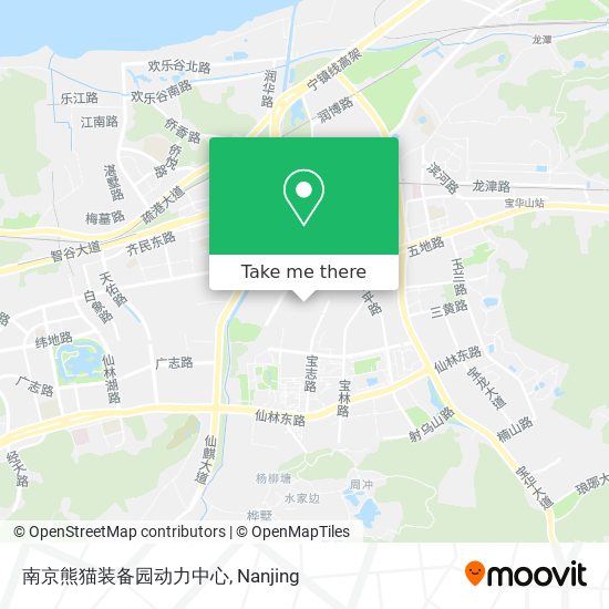 南京熊猫装备园动力中心 map