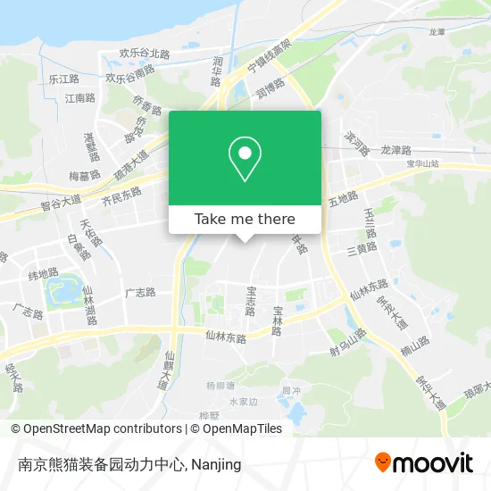 南京熊猫装备园动力中心 map