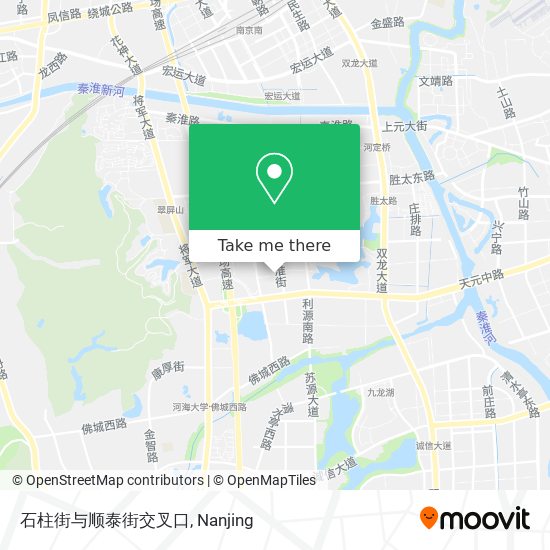 石柱街与顺泰街交叉口 map
