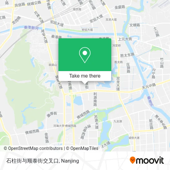 石柱街与顺泰街交叉口 map