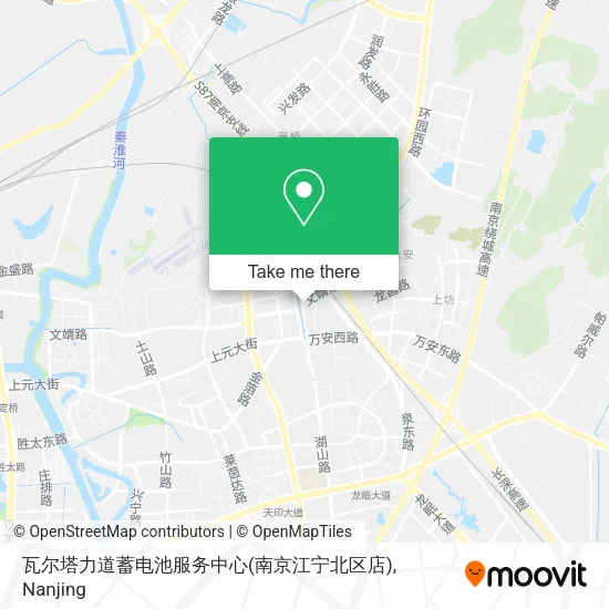 瓦尔塔力道蓄电池服务中心(南京江宁北区店) map