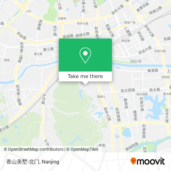 香山美墅-北门 map