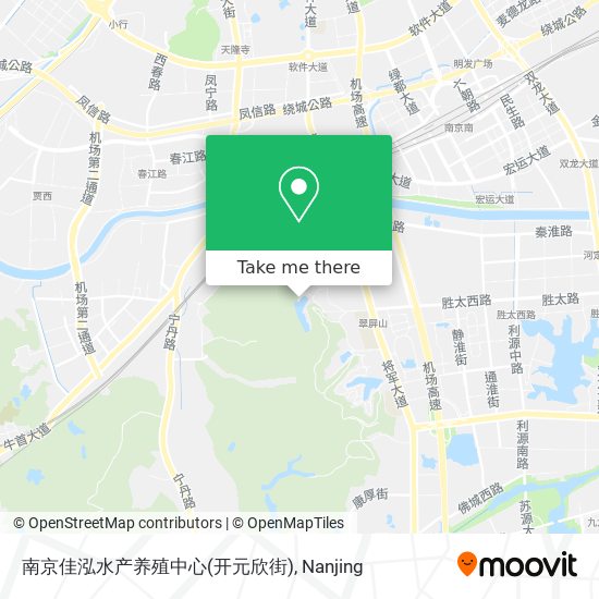 南京佳泓水产养殖中心(开元欣街) map