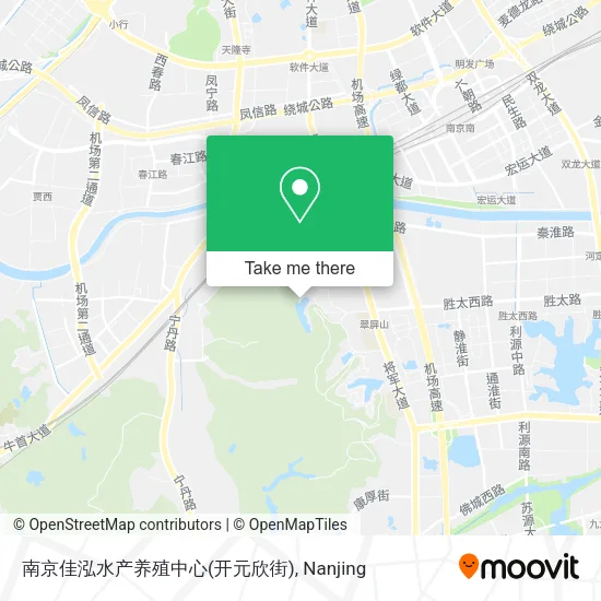 南京佳泓水产养殖中心(开元欣街) map