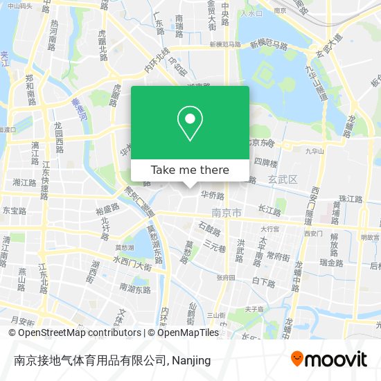 南京接地气体育用品有限公司 map