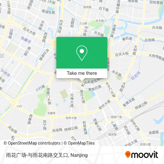 雨花广场-与雨花南路交叉口 map