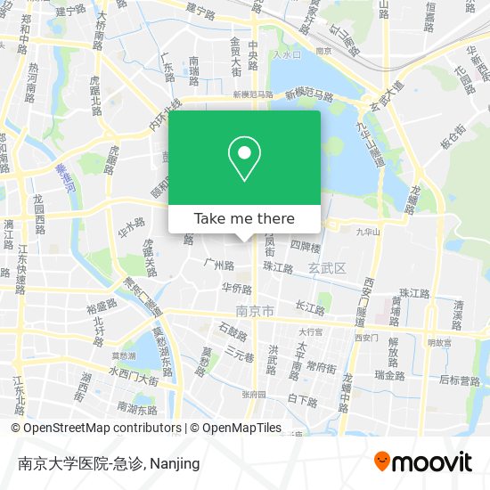 南京大学医院-急诊 map