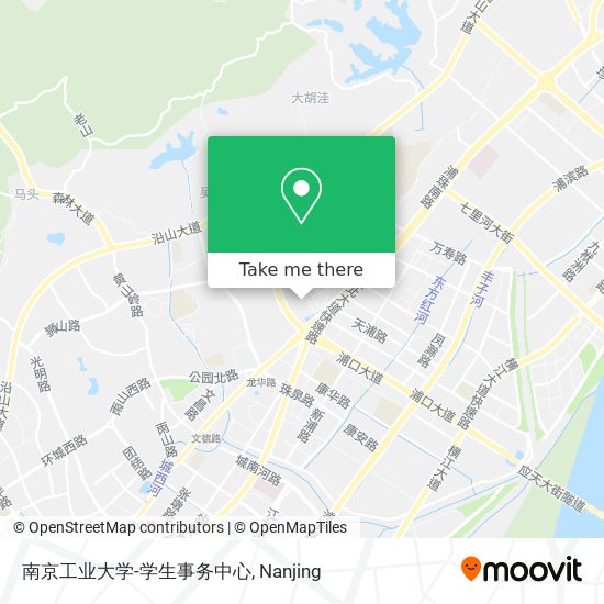 南京工业大学-学生事务中心 map