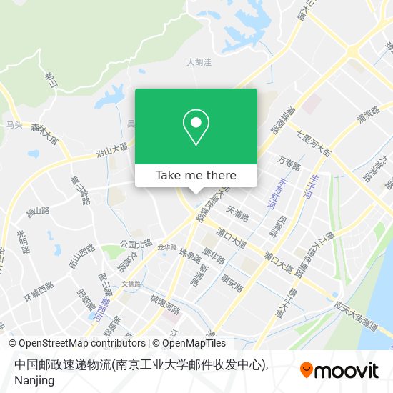 中国邮政速递物流(南京工业大学邮件收发中心) map