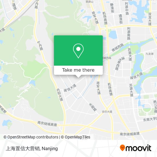 上海置信大营销 map