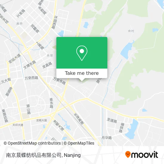 南京晨蝶纺织品有限公司 map