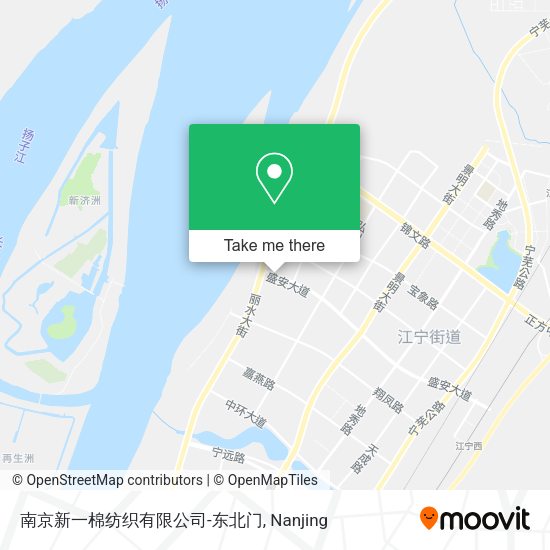 南京新一棉纺织有限公司-东北门 map