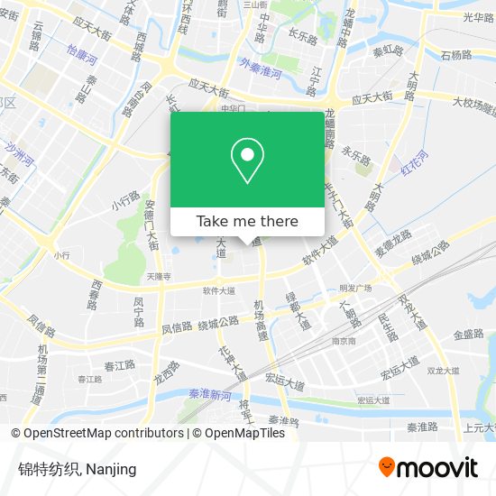 锦特纺织 map
