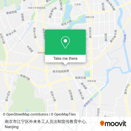 南京市江宁区外来务工人员法制宣传教育中心 map