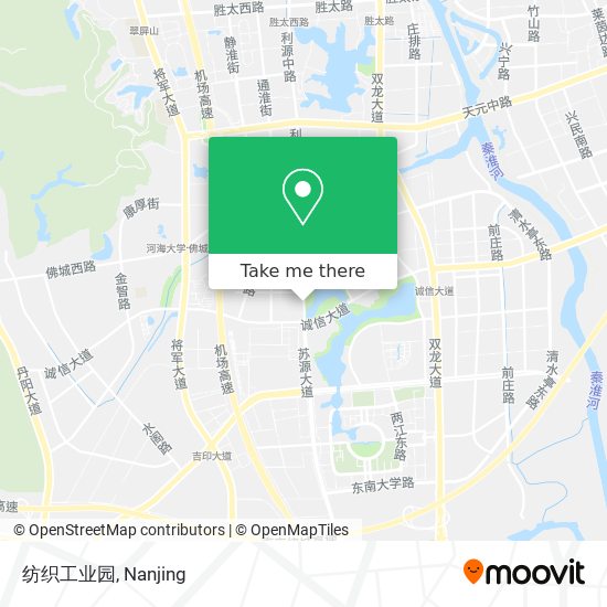 纺织工业园 map