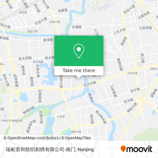 瑞彬君和纺织刺绣有限公司-南门 map