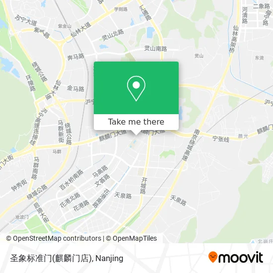 圣象标准门(麒麟门店) map