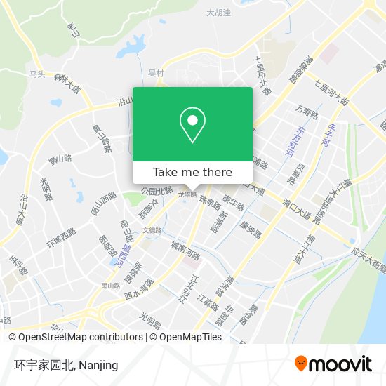 环宇家园北 map
