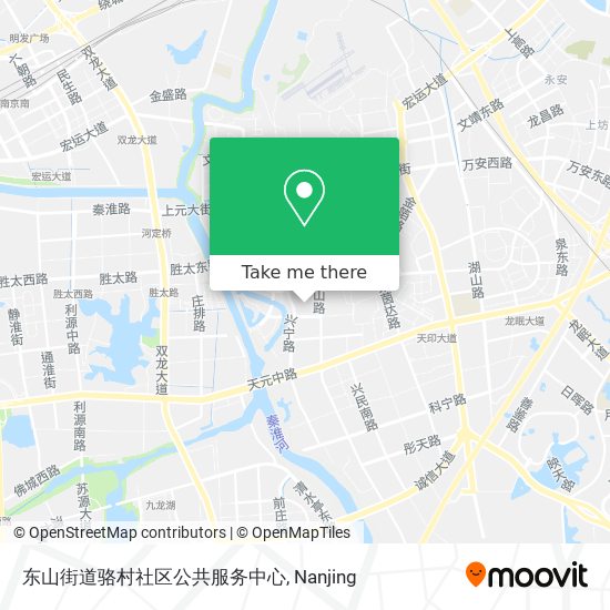 东山街道骆村社区公共服务中心 map