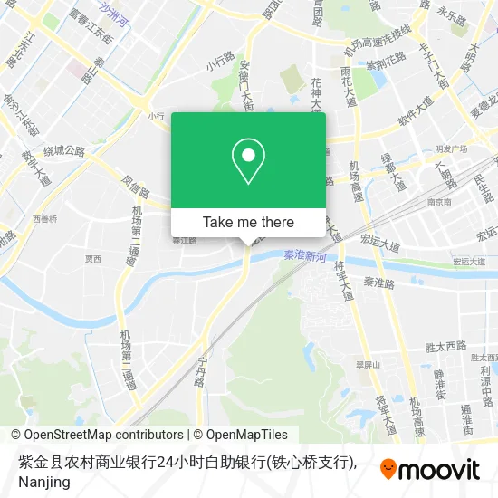 紫金县农村商业银行24小时自助银行(铁心桥支行) map