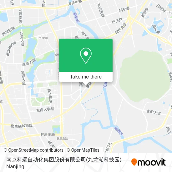 南京科远自动化集团股份有限公司(九龙湖科技园) map