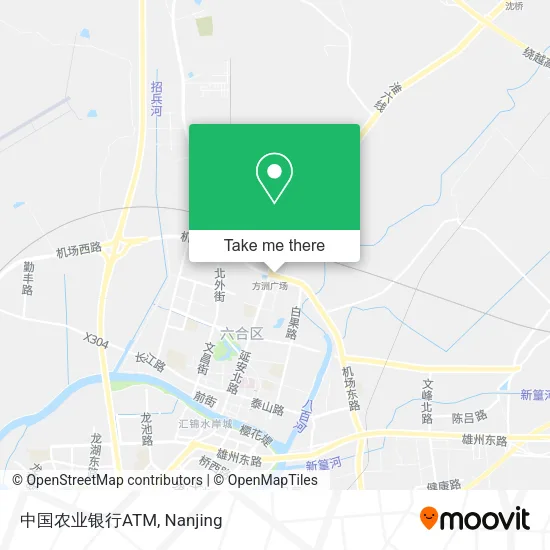 中国农业银行ATM map