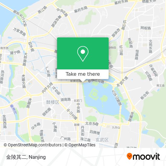 金陵其二 map