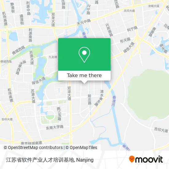 江苏省软件产业人才培训基地 map
