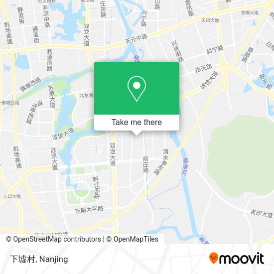 下墟村 map