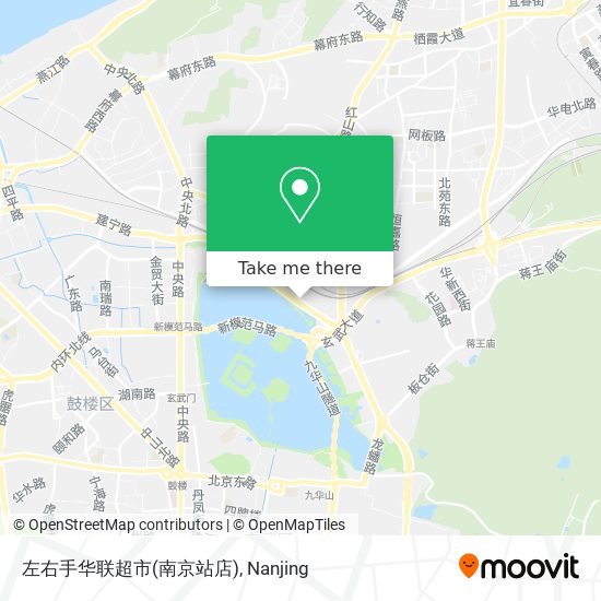 左右手华联超市(南京站店) map