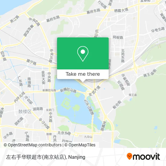 左右手华联超市(南京站店) map