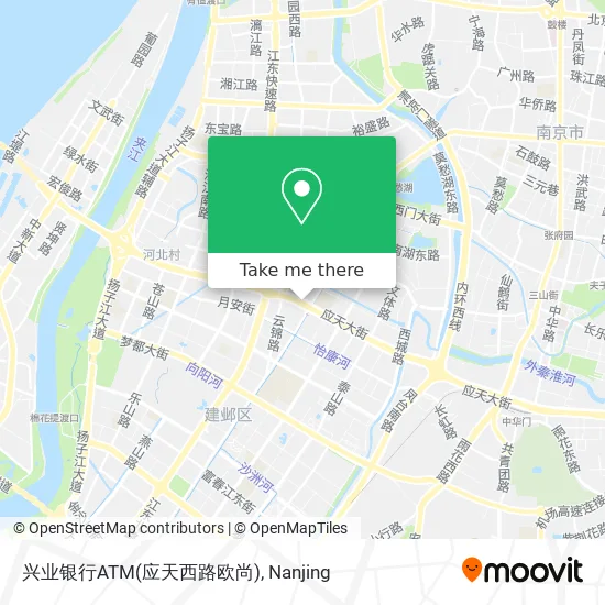 兴业银行ATM(应天西路欧尚) map