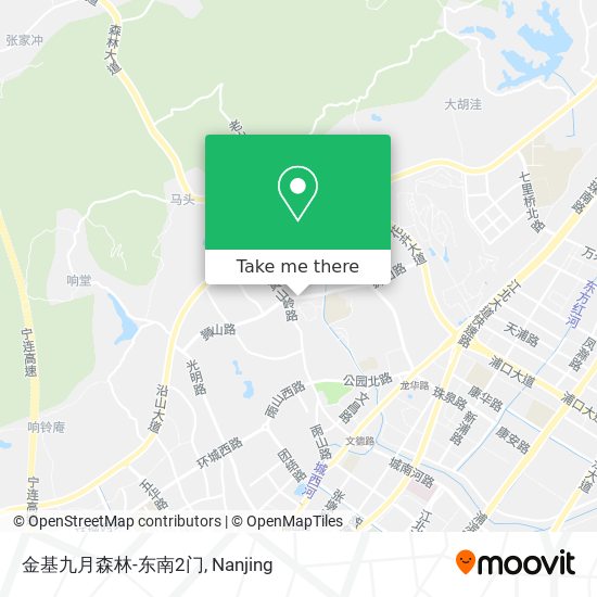 金基九月森林-东南2门 map