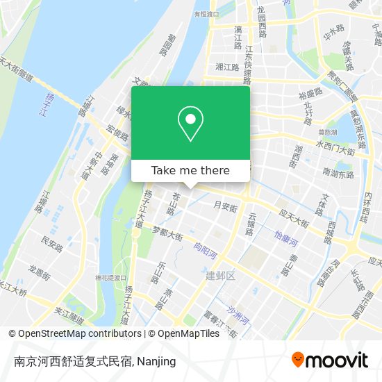 南京河西舒适复式民宿 map