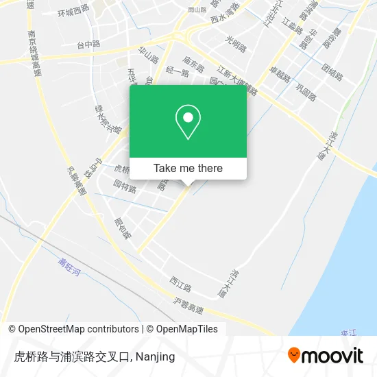 虎桥路与浦滨路交叉口 map