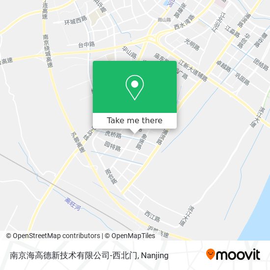 南京海高德新技术有限公司-西北门 map