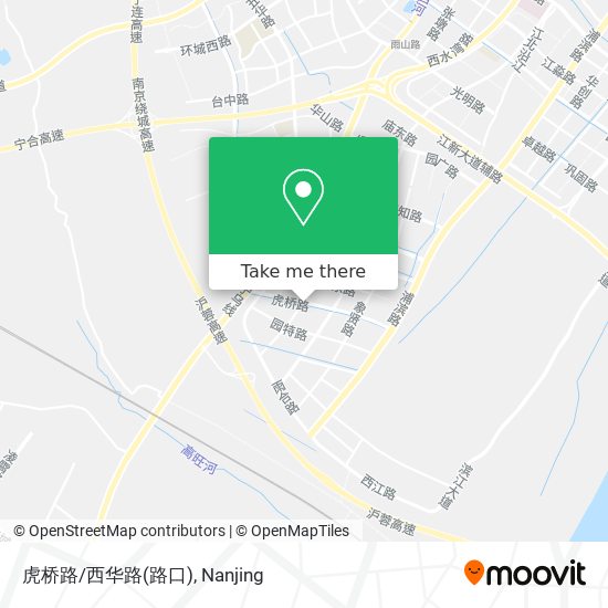 虎桥路/西华路(路口) map