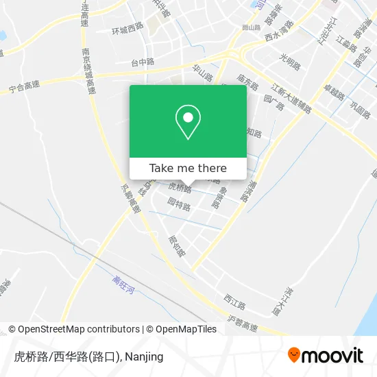 虎桥路/西华路(路口) map