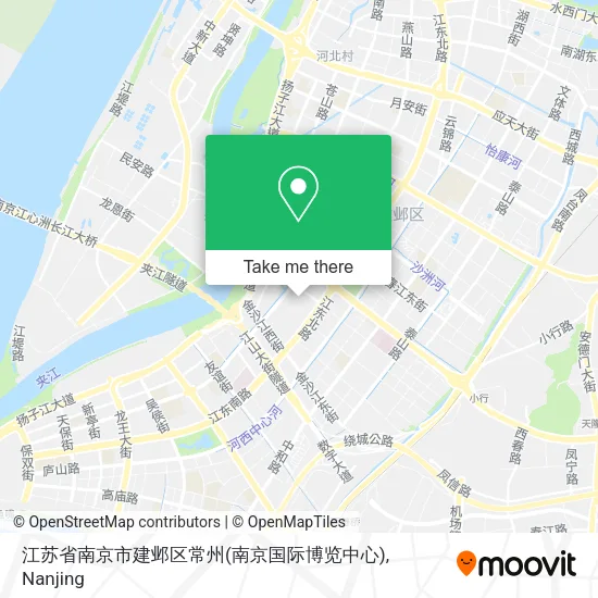 江苏省南京市建邺区常州(南京国际博览中心) map