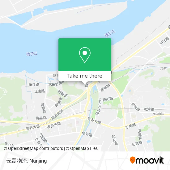云磊物流 map