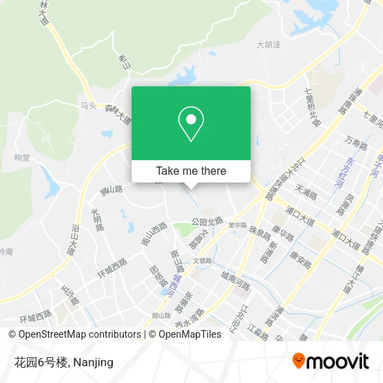 花园6号楼 map