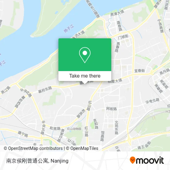 南京侯刚普通公寓 map