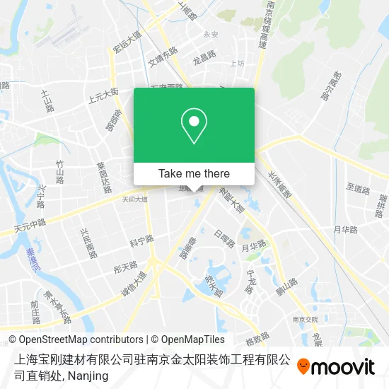 上海宝刚建材有限公司驻南京金太阳装饰工程有限公司直销处 map