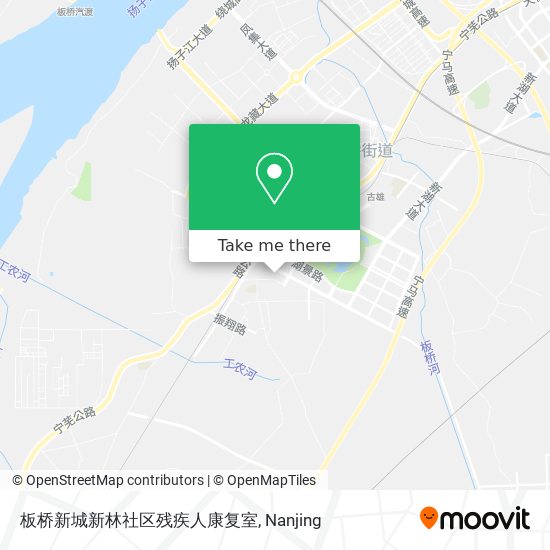 板桥新城新林社区残疾人康复室 map