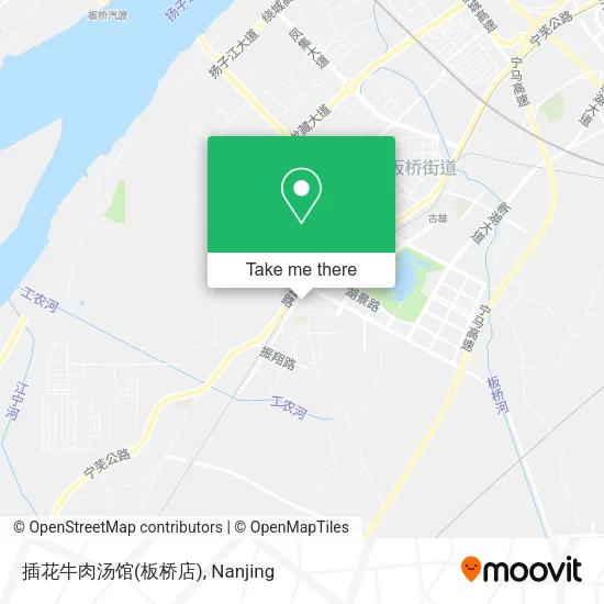 插花牛肉汤馆(板桥店) map